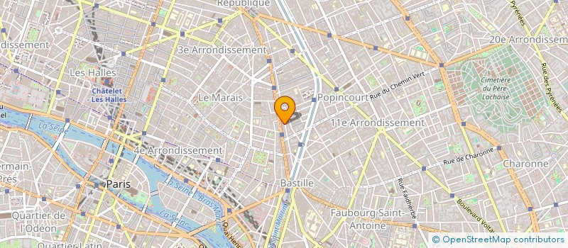 localisation de l'entreprise NAT ET NINN à PARIS