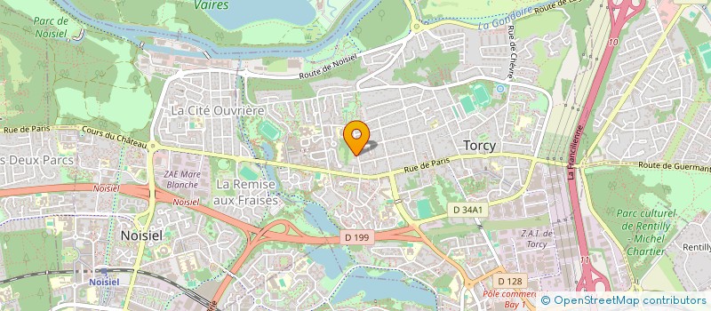 localisation de l'entreprise NAT EXPORT à TORCY