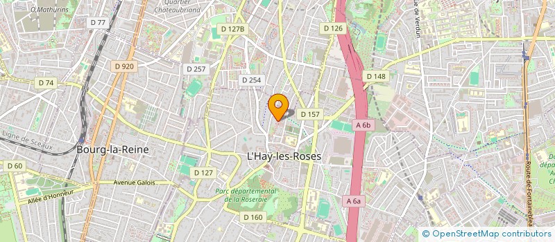 localisation de l'entreprise NAT FC  L'HAY-LES-ROSES