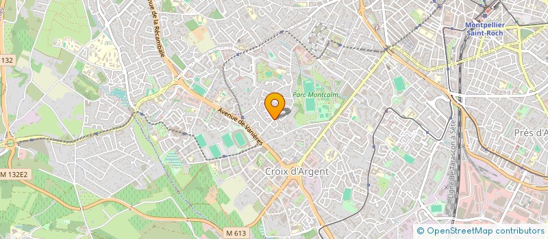 localisation de l'entreprise NAT'INVEST à MONTPELLIER