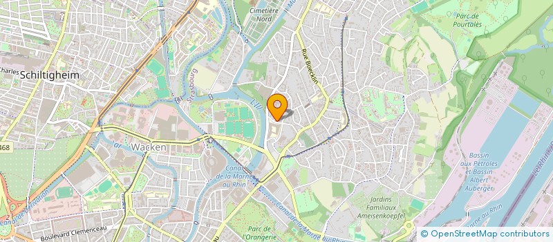 localisation de l'entreprise NAT INVESTISSEMENT  STRASBOURG