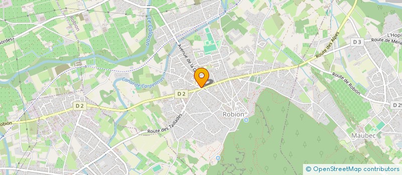 localisation de l'entreprise NAT & NO  ROBION