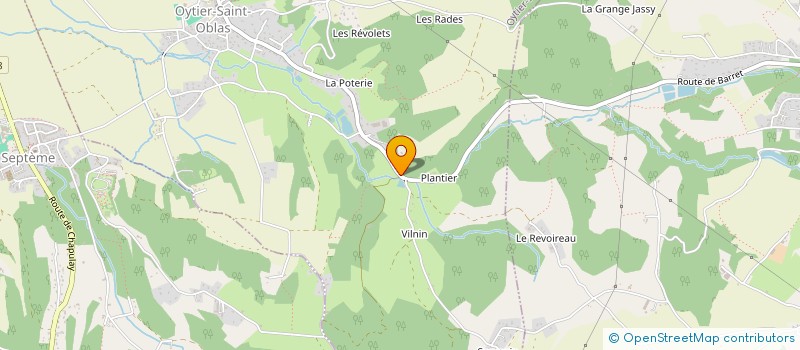 localisation de l'entreprise NAT-PASSION-INK  OYTIER-SAINT-OBLAS