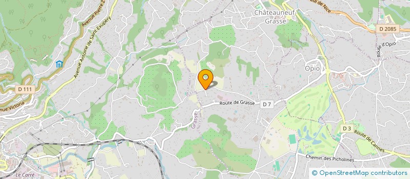 localisation de l'entreprise NAT'S CATS JAZZ  CHATEAUNEUF-GRASSE