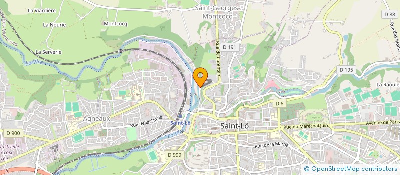 localisation de l'entreprise NAT-TECH  SAINT-LO