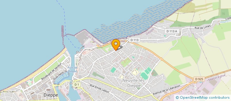 localisation de l'entreprise NAT13  DIEPPE