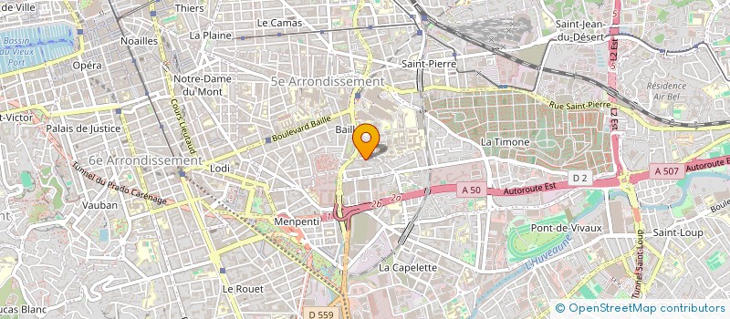 localisation de l'entreprise NATABAT à MARSEILLE