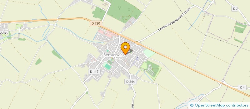 localisation de l'entreprise NATACHA GACHET CONSULTING  SEMUSSAC