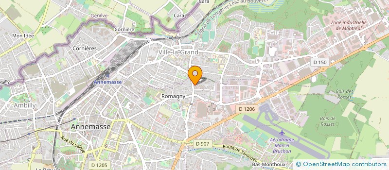 localisation de l'entreprise NATACOM FRANCE SARL à ANNEMASSE
