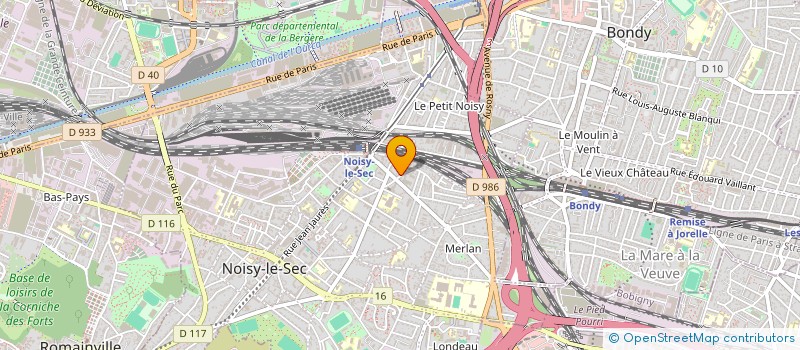 localisation de l'entreprise NATAE à NOISY-LE-SEC