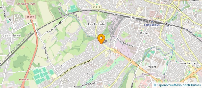 localisation de l'entreprise NATAEE  PLOUFRAGAN