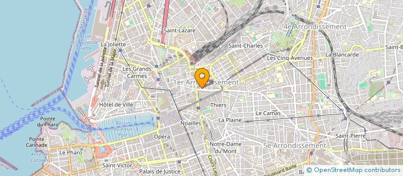 localisation de l'entreprise NATAIX à MARSEILLE