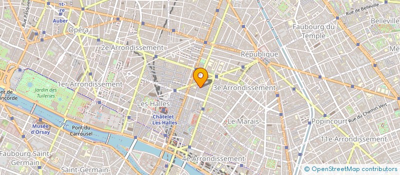 localisation de l'entreprise NATAKA à PARIS