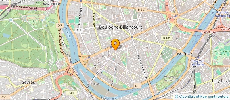 localisation de l'entreprise NATAL BOULOGNE à BOULOGNE-BILLANCOURT