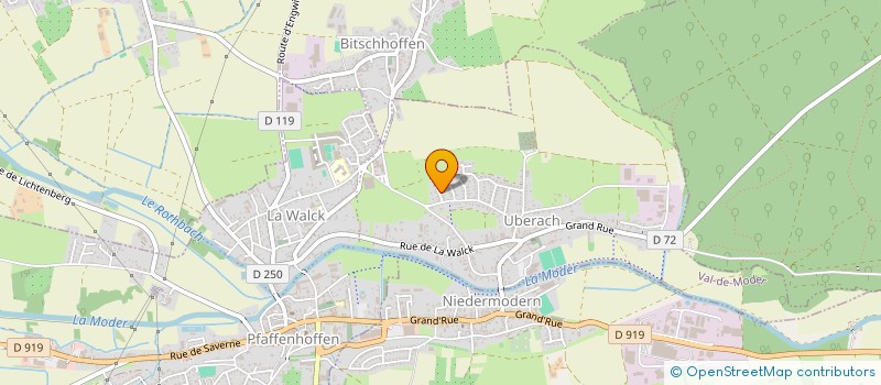 localisation de l'entreprise NATALCO FRANCE  VAL-DE-MODER