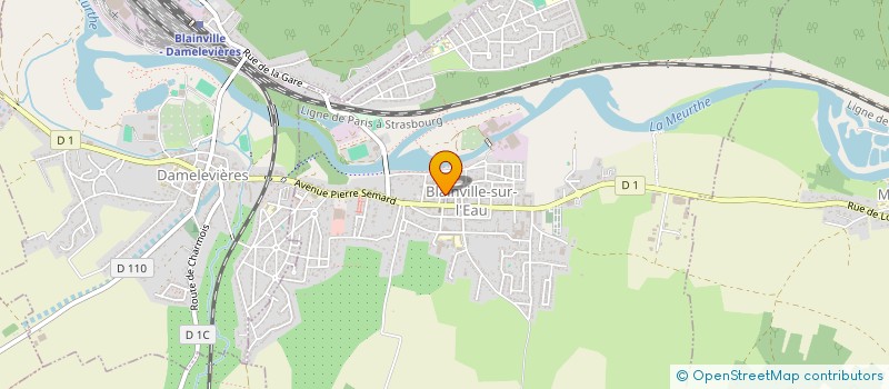 localisation de l'entreprise NATALE  BLAINVILLE-SUR-L'EAU