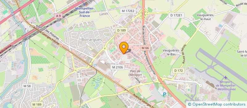 localisation de l'entreprise NATALE HOLDING à LATTES