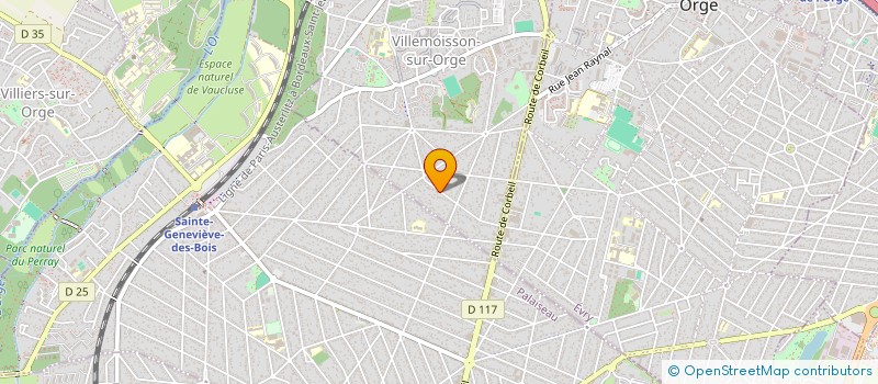 localisation de l'entreprise NATALEX à VILLEMOISSON-SUR-ORGE