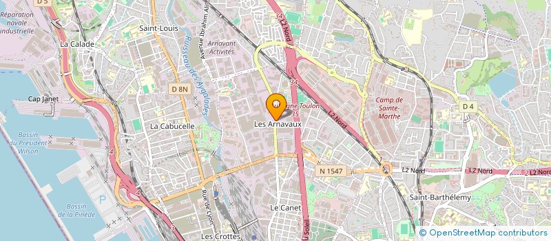 localisation de l'entreprise NATALI SPASENIC SAS à MARSEILLE