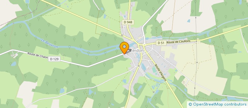 localisation de l'entreprise NATALOU  CERDON