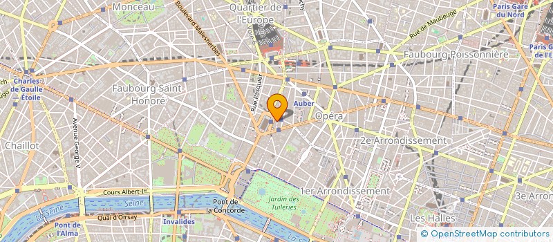 localisation de l'entreprise NATALY à PARIS