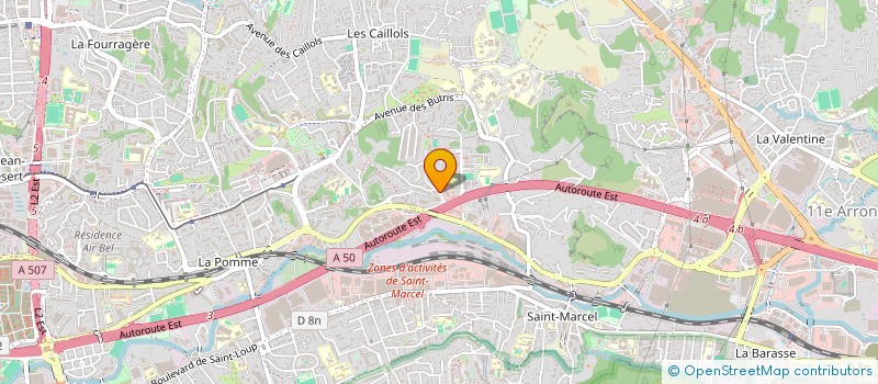 localisation de l'entreprise NATAN à MARSEILLE 11EME