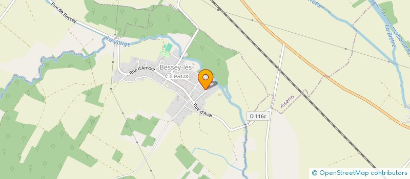 localisation de l'entreprise NATANGE  BESSEY-LES-CITEAUX