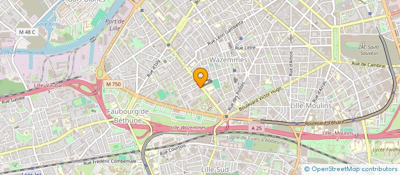 localisation de l'entreprise NATANGUE à LILLE