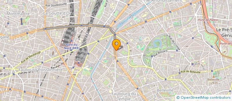 localisation de l'entreprise NATARAJ  PARIS