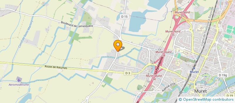 localisation de l'entreprise NATARIO à MURET