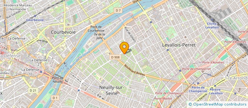 localisation de l'entreprise NATCH DEVELOPPEMENT à NEUILLY-SUR-SEINE