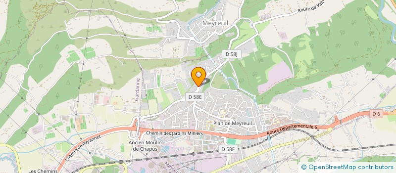 localisation de l'entreprise NATCHA  MEYREUIL