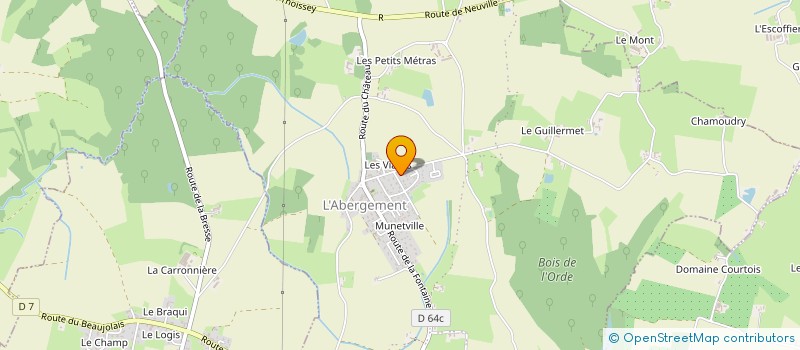 localisation de l'entreprise NATCHI  L'ABERGEMENT-CLEMENCIAT