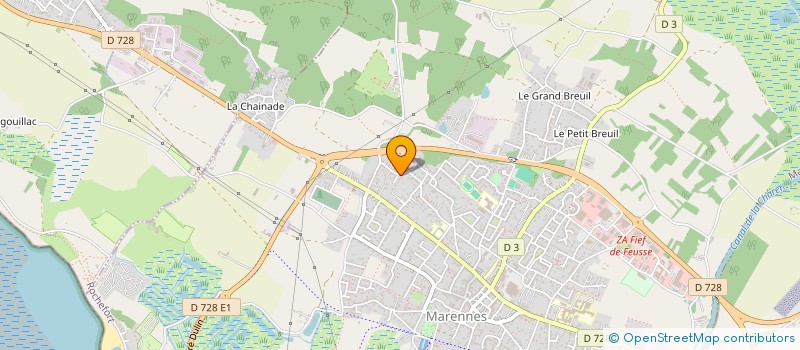 localisation de l'entreprise NATCHOU  MARENNES-HIERS-BROUAGE