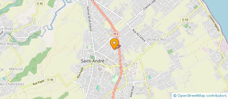 localisation de l'entreprise NATCONSEIL à SAINT-ANDRE