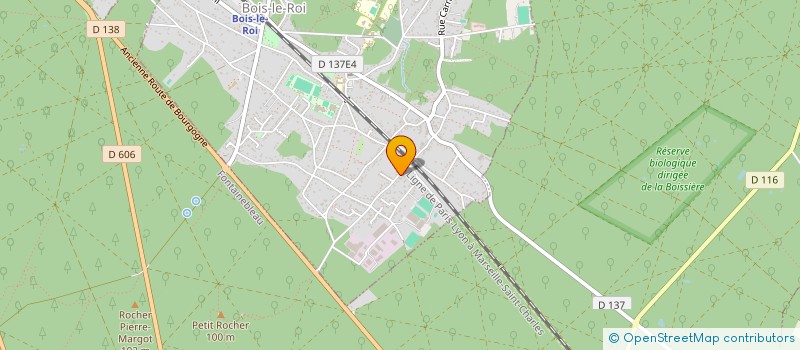 localisation de l'entreprise NATE  BOIS-LE-ROI