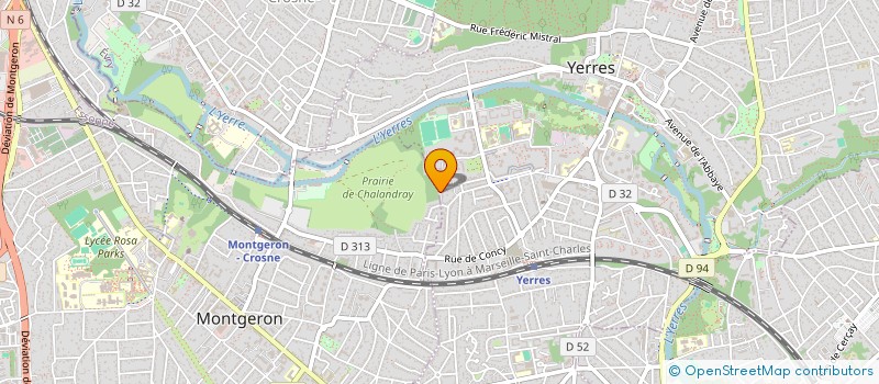 localisation de l'entreprise NATEG à YERRES