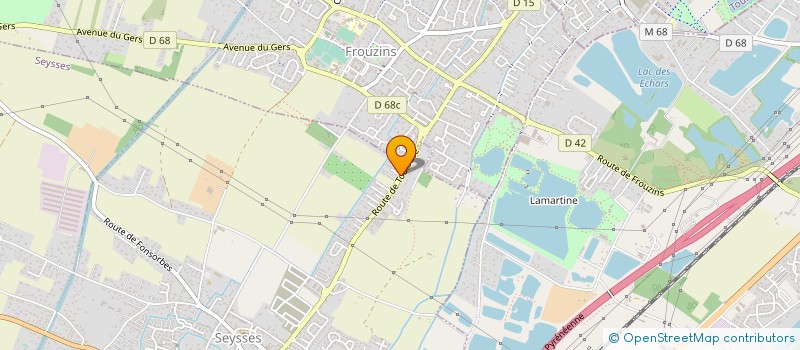 localisation de l'entreprise NATEHA  SEYSSES