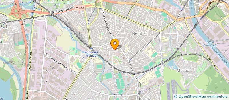localisation de l'entreprise NATEK ENERGIE à STRASBOURG