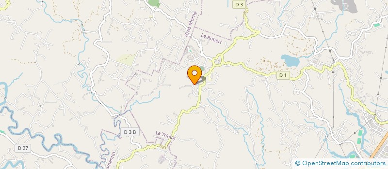 localisation de l'entreprise NATELEC  LE ROBERT