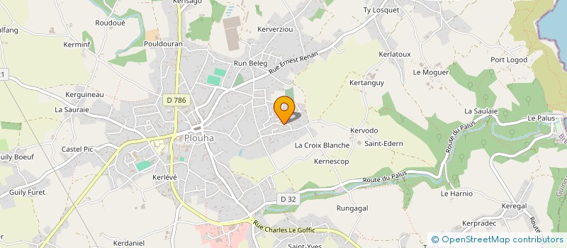 localisation de l'entreprise NATELO  PLOUHA