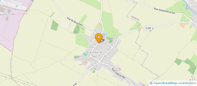 localisation de l'entreprise NATEMA à AVESNES-LE-SEC