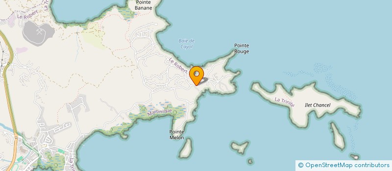 localisation de l'entreprise NATEN  LE ROBERT