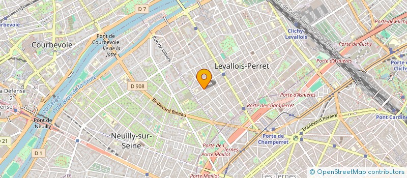 localisation de l'entreprise NATEN PHARMA à LEVALLOIS-PERRET