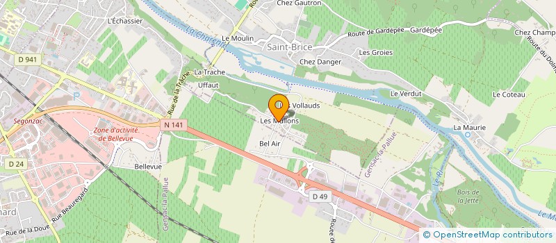 localisation de l'entreprise NATENZ  SAINT-BRICE