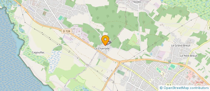 localisation de l'entreprise NATEO  MARENNES-HIERS-BROUAGE