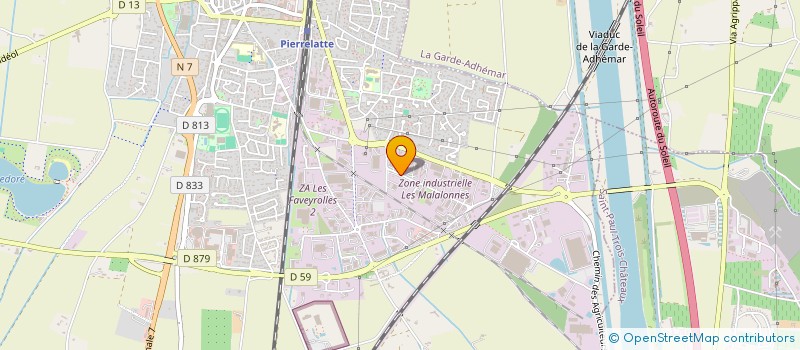 localisation de l'entreprise NATEO INVEST  SAINT-PAUL-TROIS-CHATEAUX