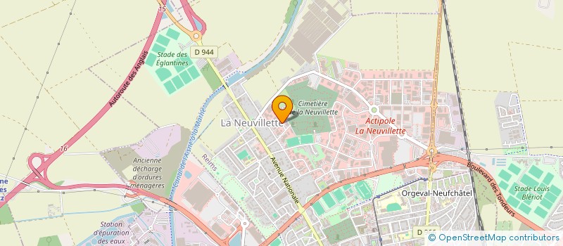 localisation de l'entreprise NATERUTH à ANTIBES