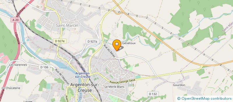 localisation de l'entreprise NATETJU à SAINT-MARCEL