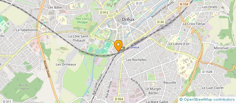localisation de l'entreprise NATEY TRANSPORT ET SERVICES à DREUX